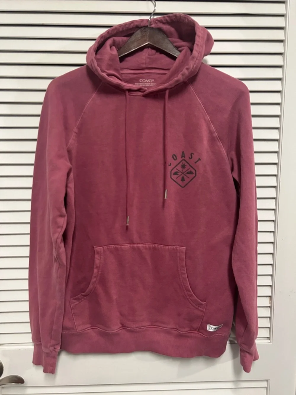 Womens Coast Hoodie - Dusty Rose - Picture 1 of 3